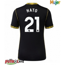 Camiseta Chelsea Jorrel Hato #21 Visitante Equipación para mujer 2026-27 manga corta